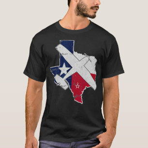 Texas Pilot State Flag C172 Skyhawk Aeroplane T-Shirt