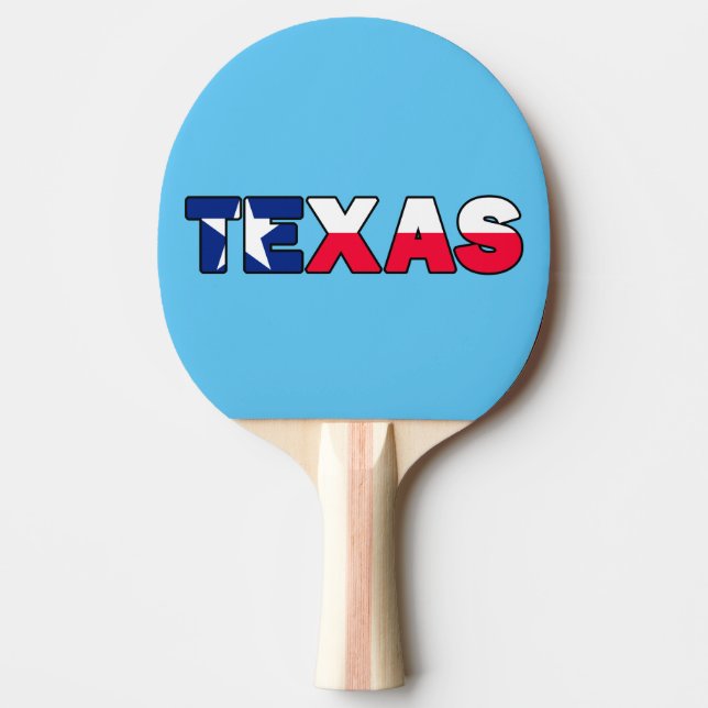 Texas Ping Pong Paddle (Front)