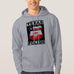 Texas Polish American Hooded Top