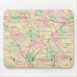 Texas portion mouse mat