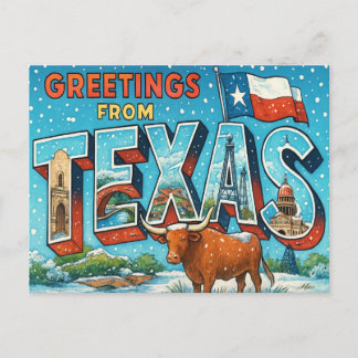 TEXAS Postcard