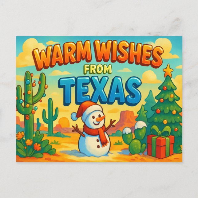 TEXAS Postcard (Front)