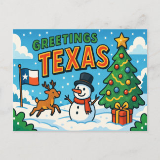TEXAS Postcard