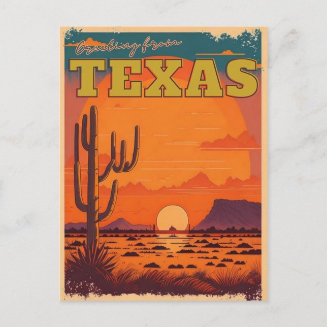 Texas Postcard (Front)