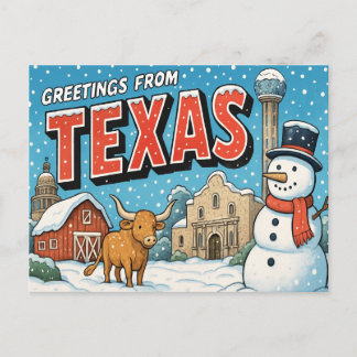 TEXAS Postcard