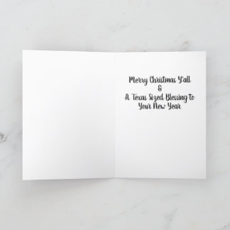 Texas Pride Christmas Card