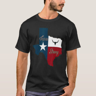 Texas Pride Strong Like Texas Proud Texas State Lo T-Shirt