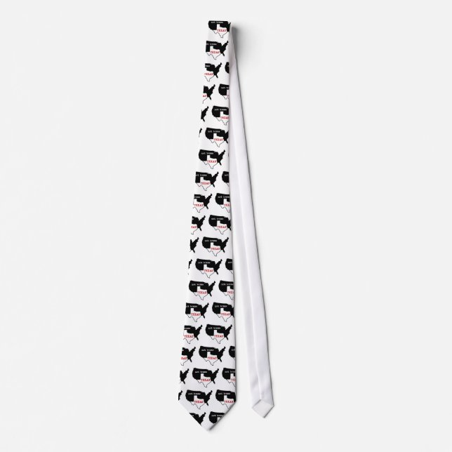 Texas Pride! Texas / Not Texas Tie (Front)
