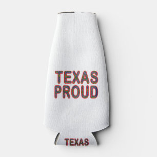 Texas Proud Bluebonnet Bottle Cooler