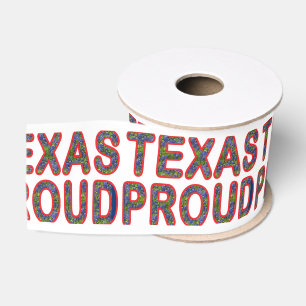 Texas Proud Bluebonnet Grosgrain Ribbon