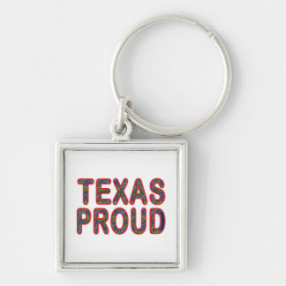 Texas Proud Bluebonnet Key Ring