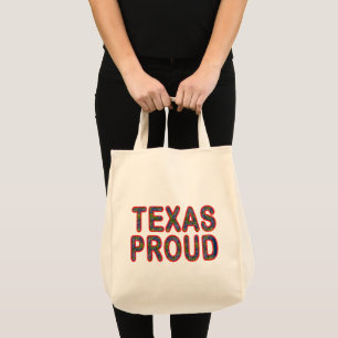Texas Proud Bluebonnet Tote Bag