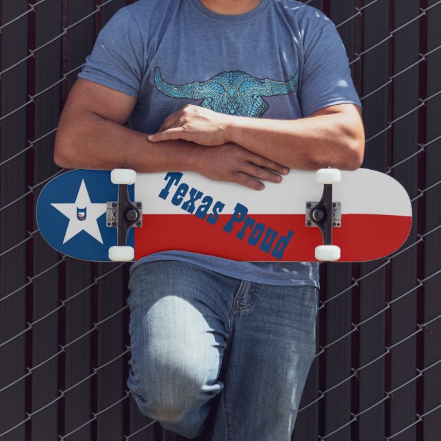 Texas Proud Dd Brand Skateboard (Outdoor 3)