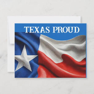 TEXAS PROUD POSTCARD