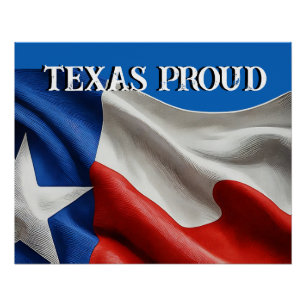 TEXAS PROUD  POSTER