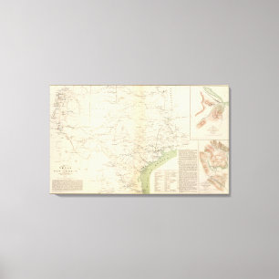 Texas, pt of NM Canvas Print