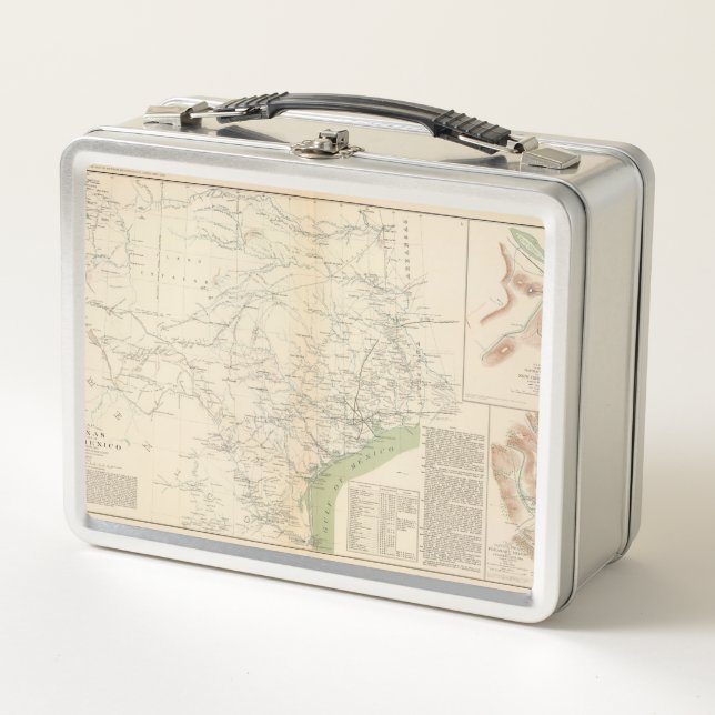 Texas, pt of NM Metal Lunch Box (Front)