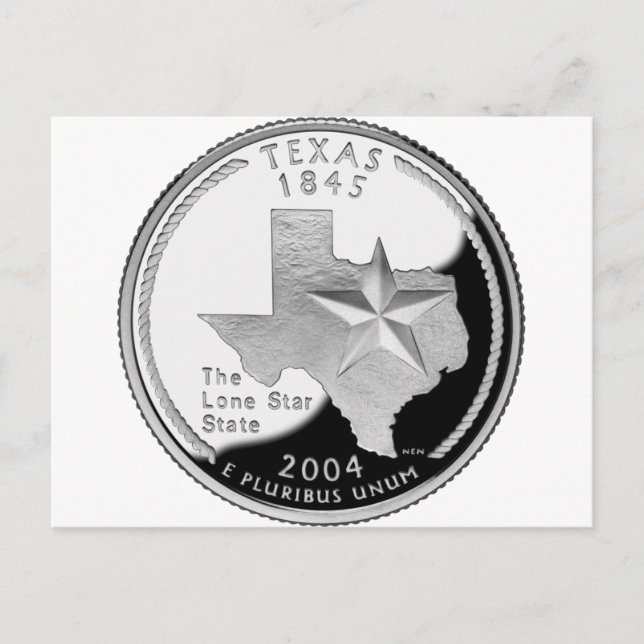 Texas Quarter Postcard (Front)