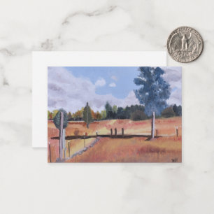 Texas Ranch Greeting Card