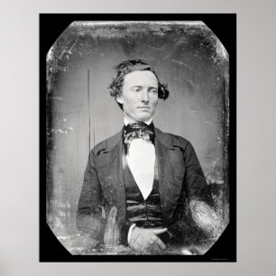 Texas Ranger Captain Walker Daguerreotype 1846 Poster