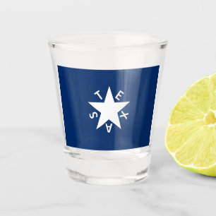 Texas Republic Flag Shot Glass