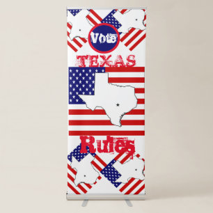 Texas Retractable Banner