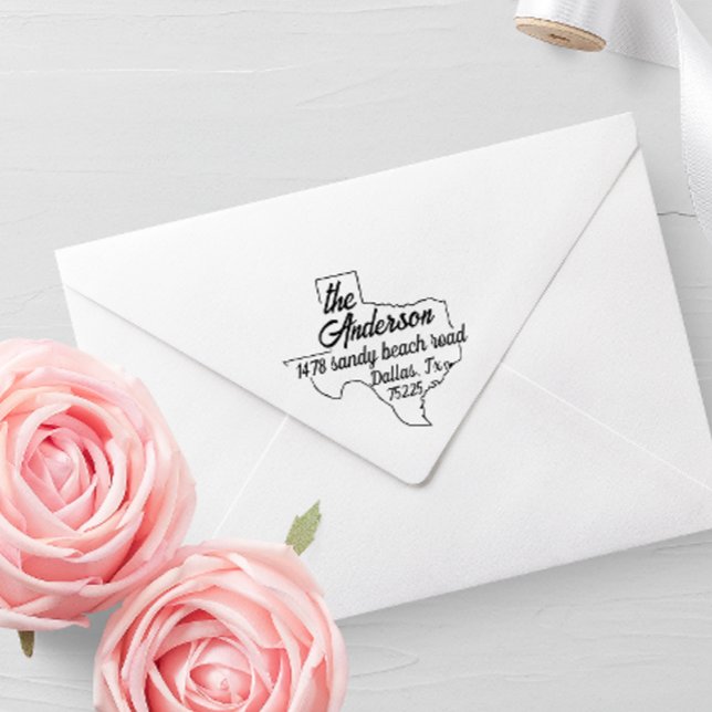 Texas Return Address Stamp Self-Inking (Creator Uploaded)