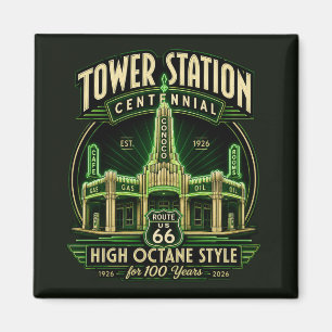 Texas Roadside Centennial Collectable Magnet