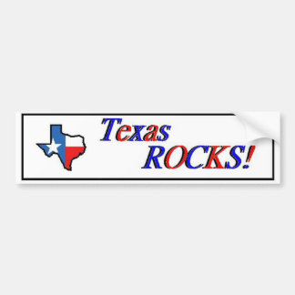 Texas Rocks! Bumper Sticker