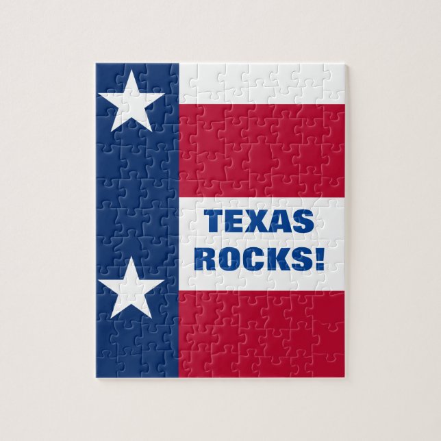TEXAS ROCKS! JIGSAW PUZZLE (Vertical)