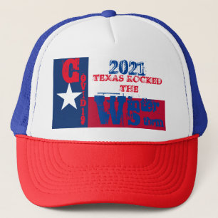 TEXAS ROCKS TRUCKER HAT