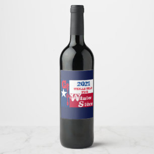TEXAS ROCKS WINE LABEL
