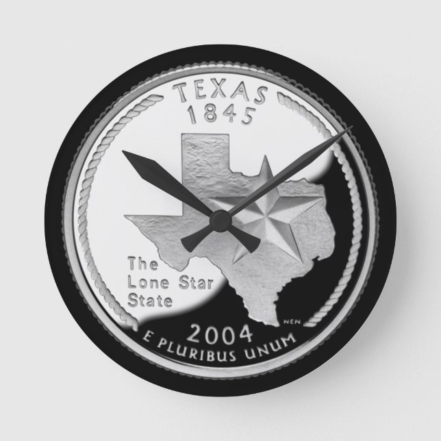 Texas Round Clock (Front)