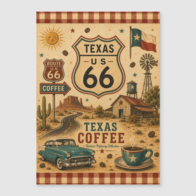 Texas Route 66 Coffee Loyalty Cafe Style (Front)