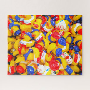 Texas Rubber Duckies Jigsaw Puzzle