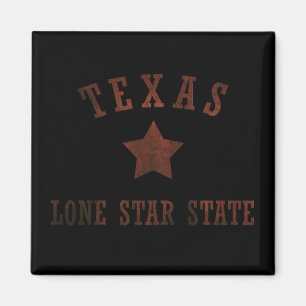 texas rustic wild western style pattern magnet