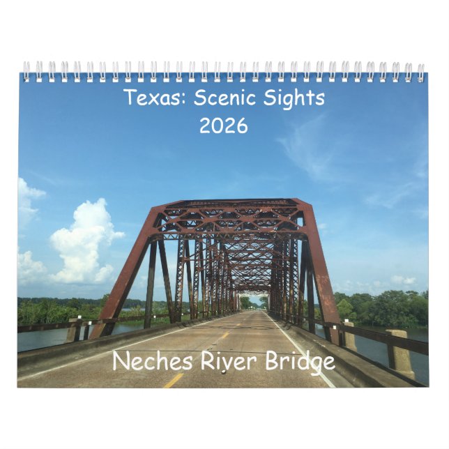 Texas: Scenic Sights Calendar (Cover)