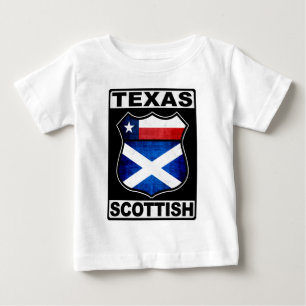 Texas Scottish American Baby T-Shirt