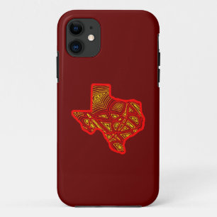 Texas Scribbleprint iPhone 11 Case