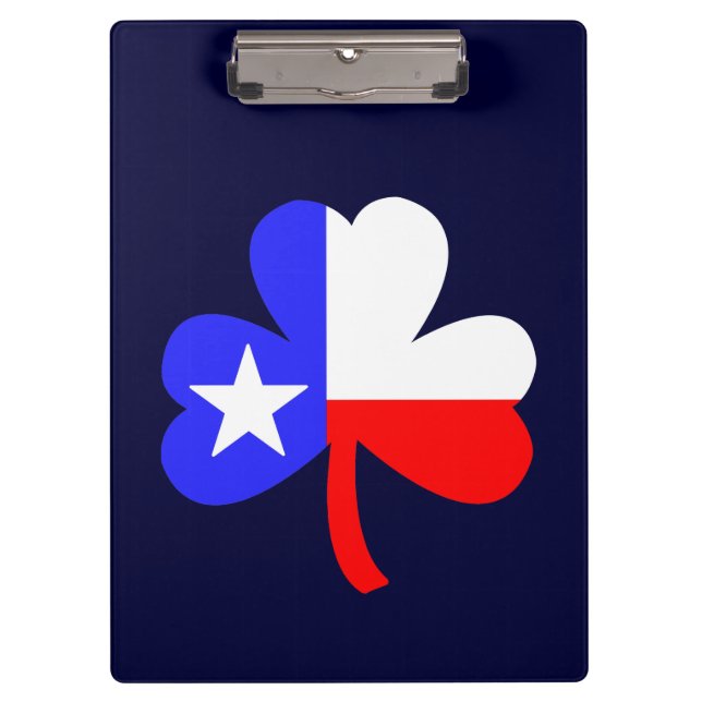 Texas Shamrock Clipboard (Front)