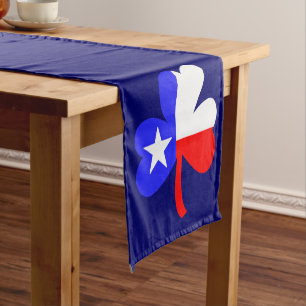 Texas Shamrock Short Table Runner