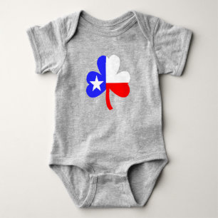 Texas Shamrock T-Shirt Baby Bodysuit
