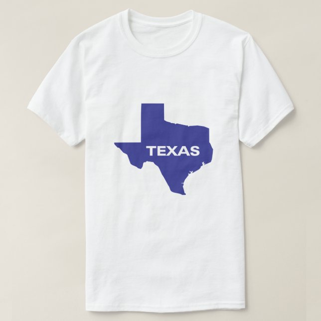 Texas silhouette T-Shirt (Design Front)