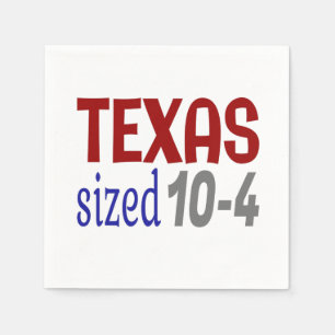 Texas sized 10-4 LetterKenny Napkin