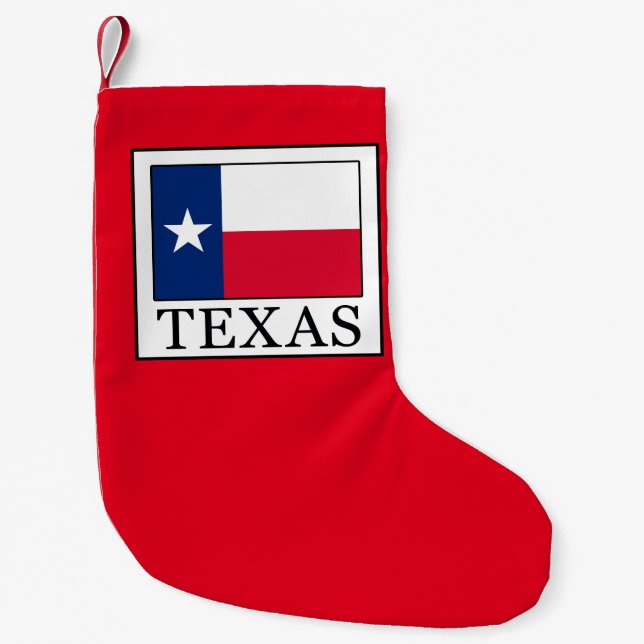 Texas Small Christmas Stocking (Front)