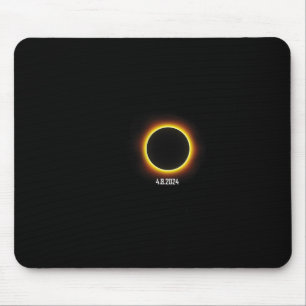 Texas Solar Eclipse 2024 Mouse Mat