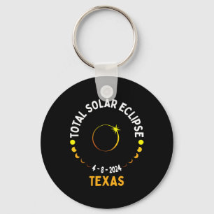 Texas Solar Eclipse 2024 Party Total Usa Map Total Key Ring