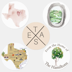 Texas Southern Magnolia Sticker Sheet