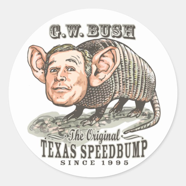 Texas Speedbump Sticker  (Front)