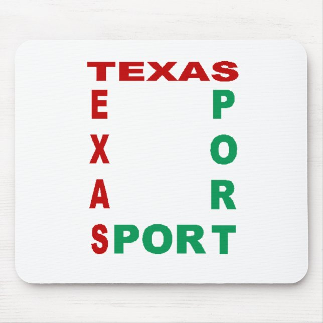 TEXAS SPORT Mouse Mat (Front)